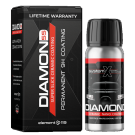 پوشش نانو سرامیک مخصوص بدنه خودرو مدل دایموند اس اس - Diamond SS سیستم ایکس-System X - المنت 119-